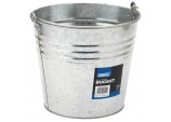 Galvanised Steel Bucket, 12L